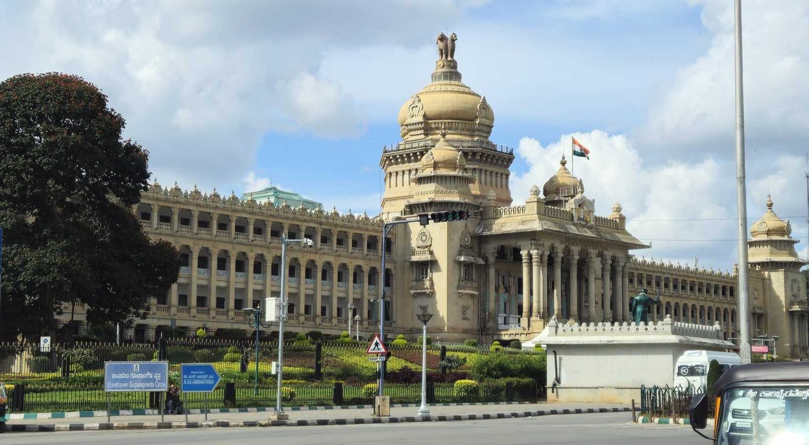 Urban scene captured in Bengaluru, Karnataka